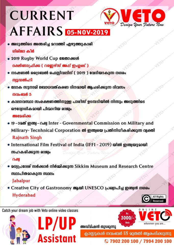 Current Affairs